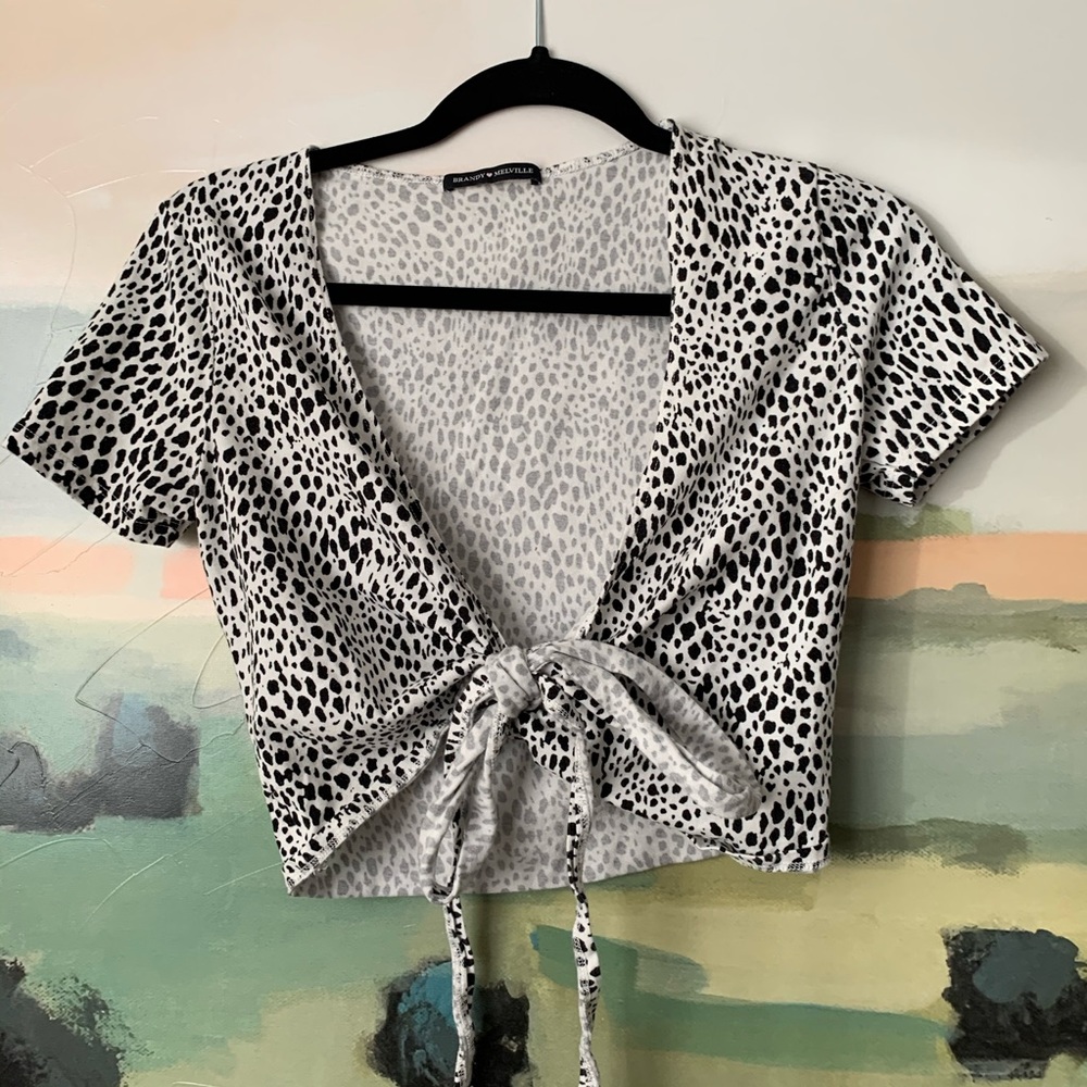 Brandy Melville Spotted Top